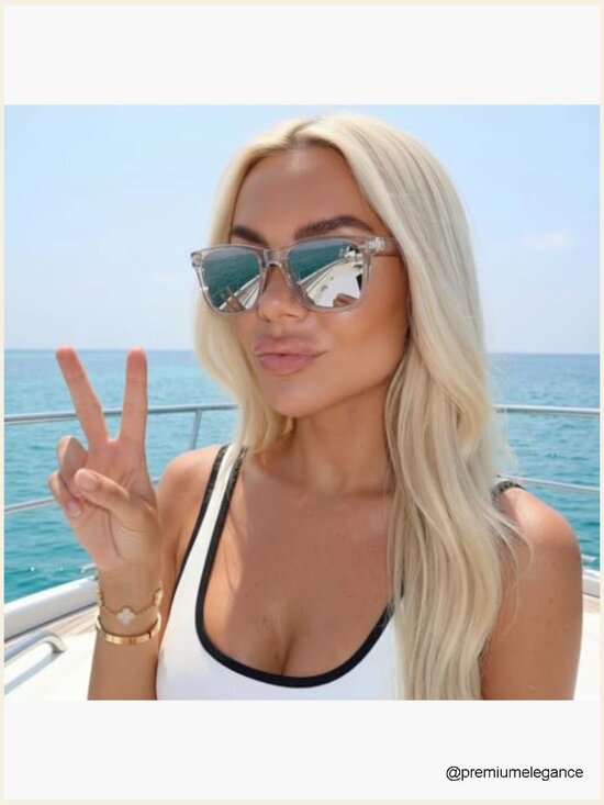 Classic Square Polarized Sunglasses UV Protection Driving